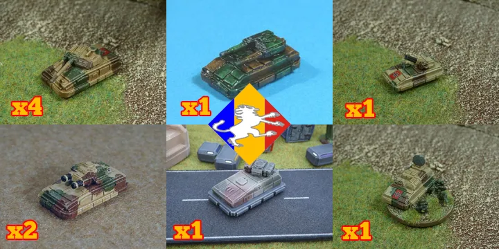 Podele's Lions Assault Panzer Detachment [BRG-HSD6-804]
