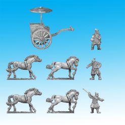 EQ005 Chinese general's four-horse chariot