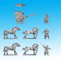 EQ006 Chinese officer's four-horse chariot