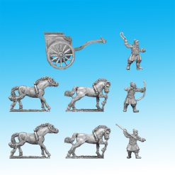 EQ007 Chinese four-horse chariot