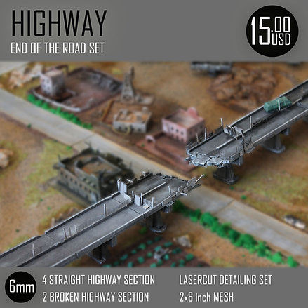End of the Road Junction Set [IGS-B300-152]