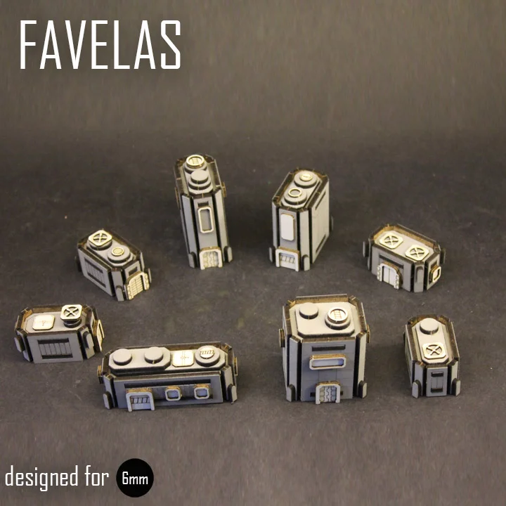 Favelas Building Set [IGS-BP300-04]