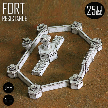 Fort Resistance Set [IGS-BP300-09]