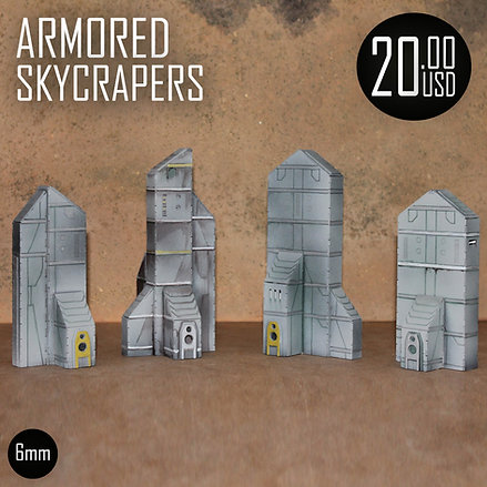 Armored Skyscrapers Set [IGS-BP300-12]