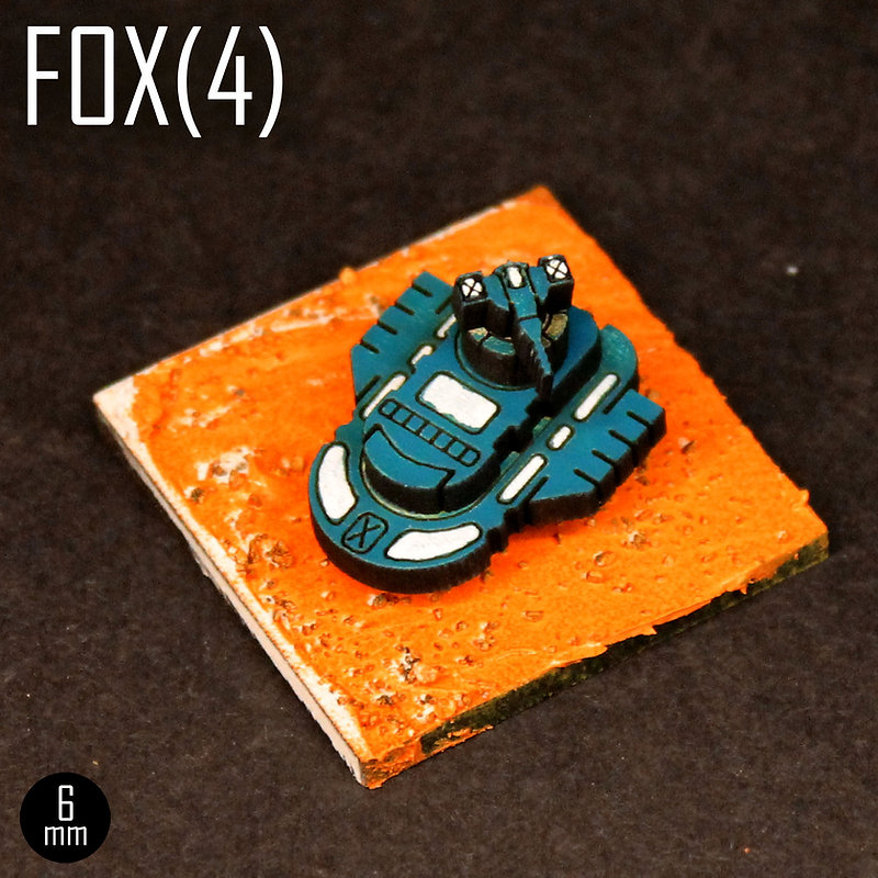 Ligurian Fox Light Attack Vehicle [Pack of 4 IGS-VEH-03]