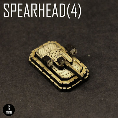 Spearhead Hover Tank [Pack of 4 IGS-VEH19]