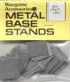 Steel Base 20 x 15mm (30 Bases Per Pack)
