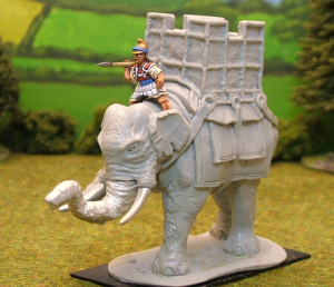 Indian Elephant C - w/Tower - [1C-EL-C]