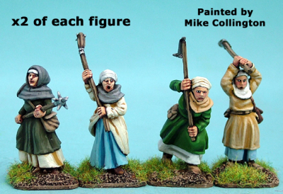 Hussite Women Polearms I [1C-KM03]