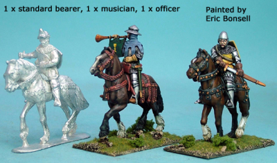 Hussite Mounted Knights Command Unbarded Horses