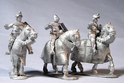 Hussite Mounted Knights Barded Horses II [1C-KM22]