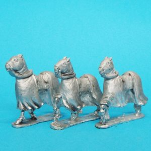 Galloping Barded Medieval Horses [1C-MED-H02]