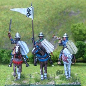 Mounted Knights Command II Unbarded Horses [1C-KM34]