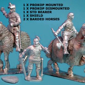 Procop mounted and foot with Standard Bearer [1C-KMC02]