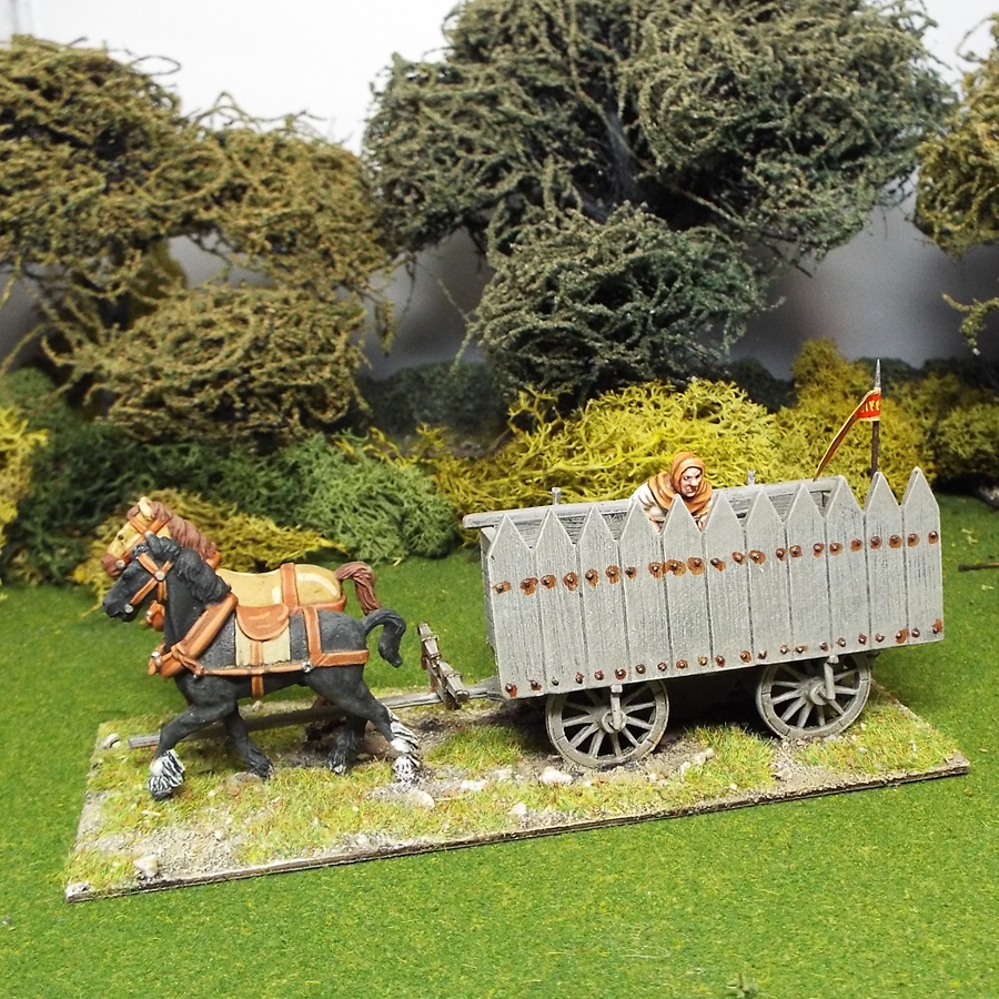 Small War Wagon, 2 Horses [1C-KMHW04a]