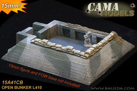 L410 Open Bunker for 20/37mm flak [BA-15A41CB]