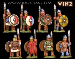 Viking Spearmen Shieldwall [BA-VIK02]