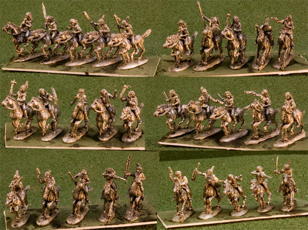 Mounted Plains Warriors [BMM-15LBH-101]