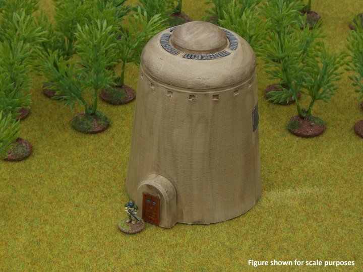 Small Cylindrical Building [BRG-B15-403]