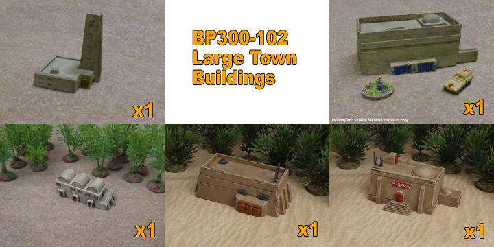 Desert Town Buildings [BRG-BP300-102]