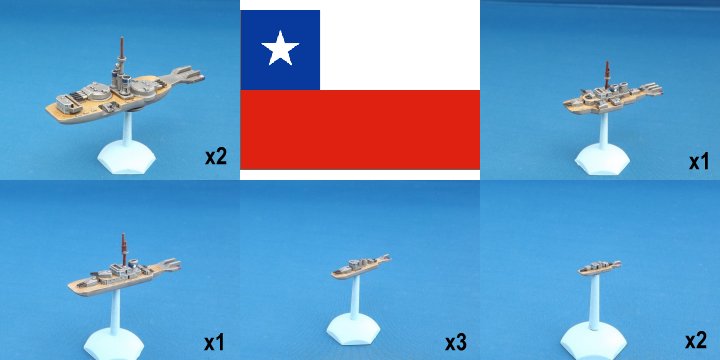 Chilean Fleet Pack [BRG-VFP-1601]