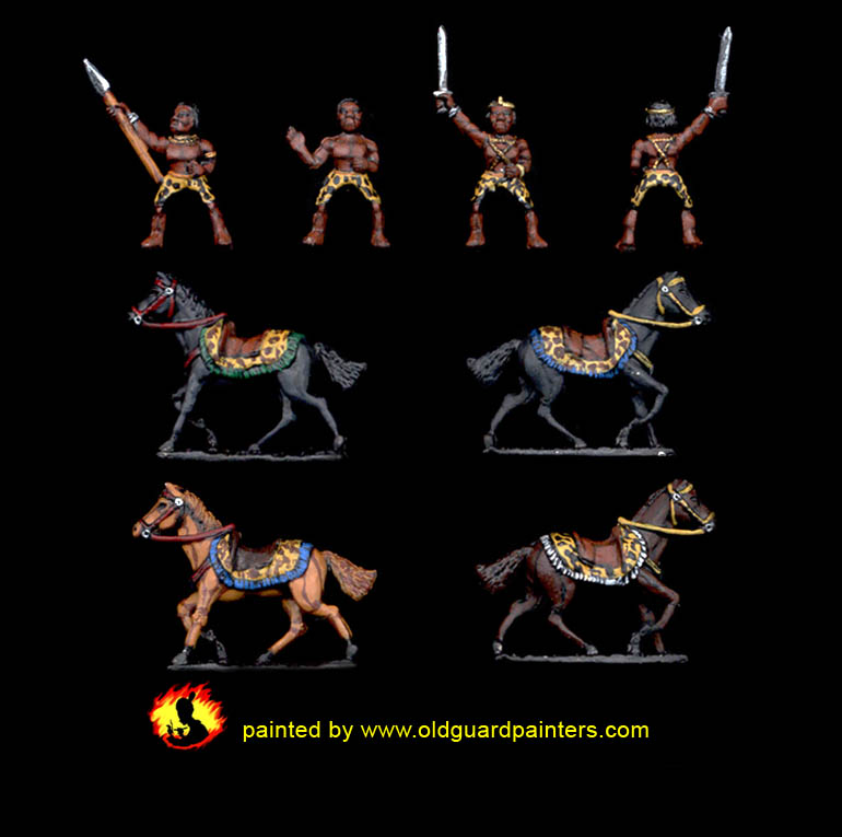 AX6 Cavalry Command (4 Figures)