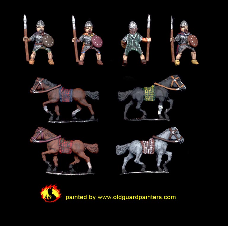 MS8 Medium Cavalry (4 Figures)