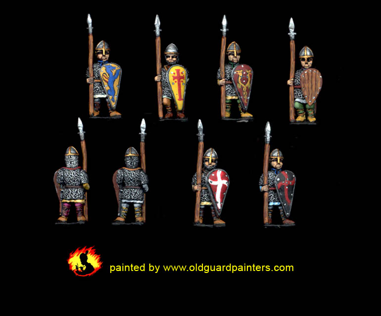 NR3 Armored Spearmen (8 Figures)