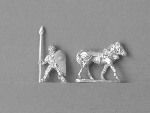 CRM026 Fatmid cavalry unarmoured horses