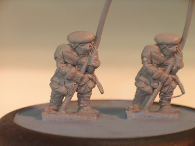 ECW035 Scottish pikemen standing