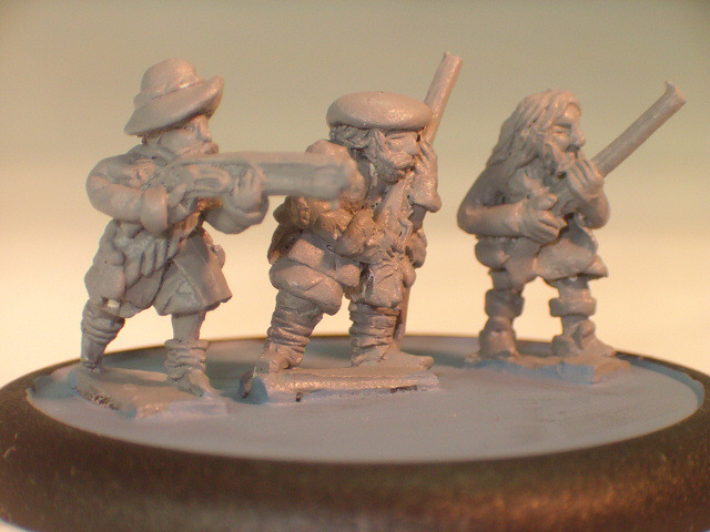 ECW038 Irish musketeers advancing