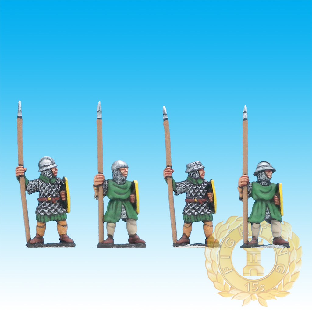 FE021 Armoured spearmen 13th century