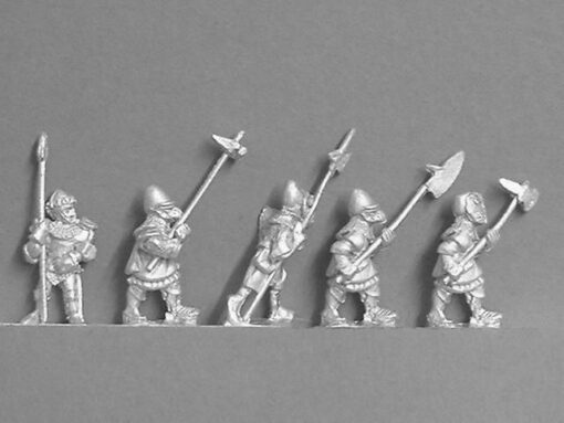 MED015 Dismounted knights c1390