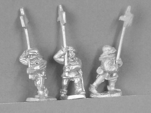 REN006 Swiss unarmoured halberdiers