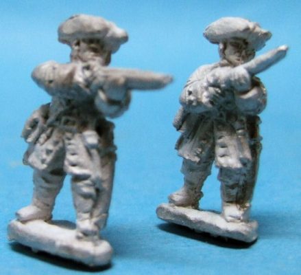 WSS016 Dismounted dragoons in tricorne