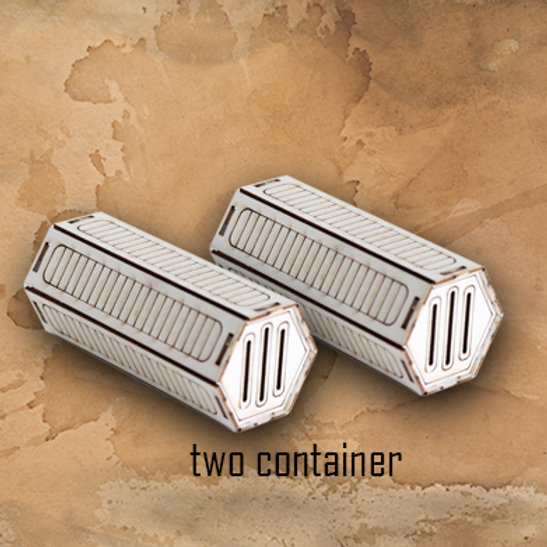 KK-1 Cargo Containers x2 [IGS-B15-118]