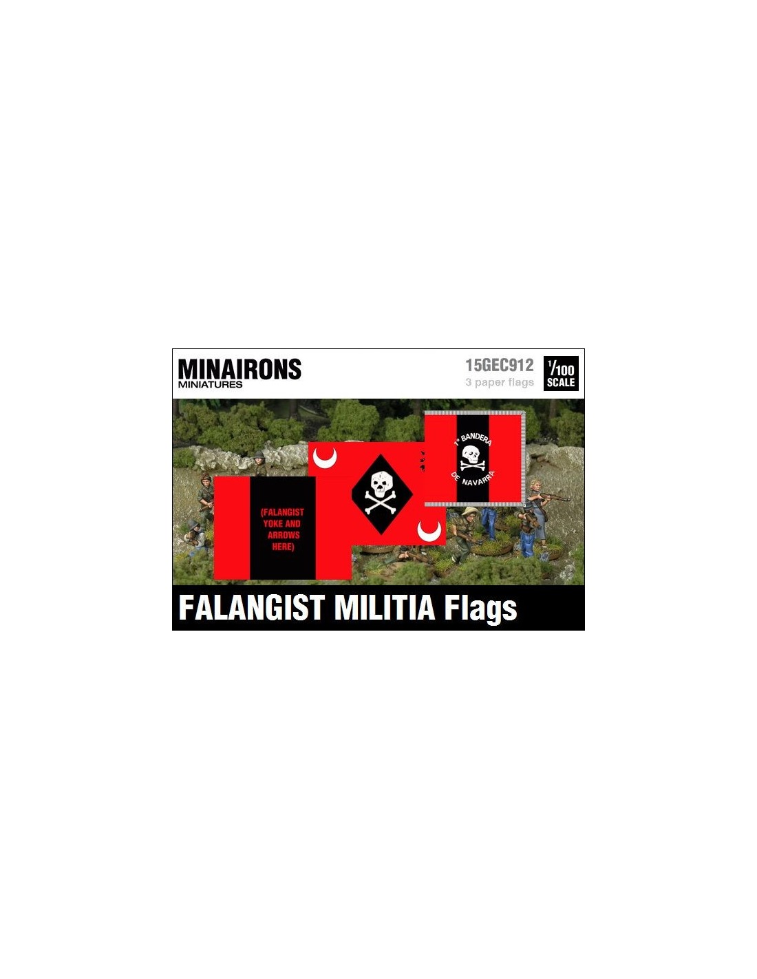 Falangist Militia Flags [MNA-15GEC912]