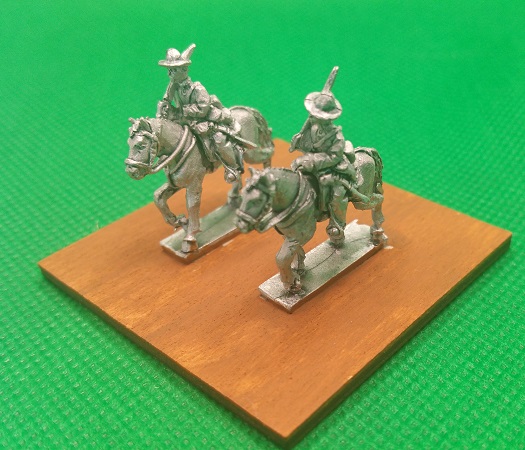 Cavalry Troopers x4 Slouch Hat Trotting [SCM-CWCAV07]