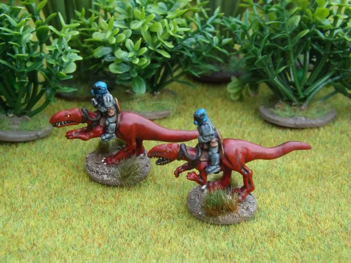 PacFed Lizard Mounted Infantry x2 [BRG-SF15-755b]